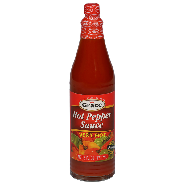 Grace Hot Pepper Sauce, Very Hot hero