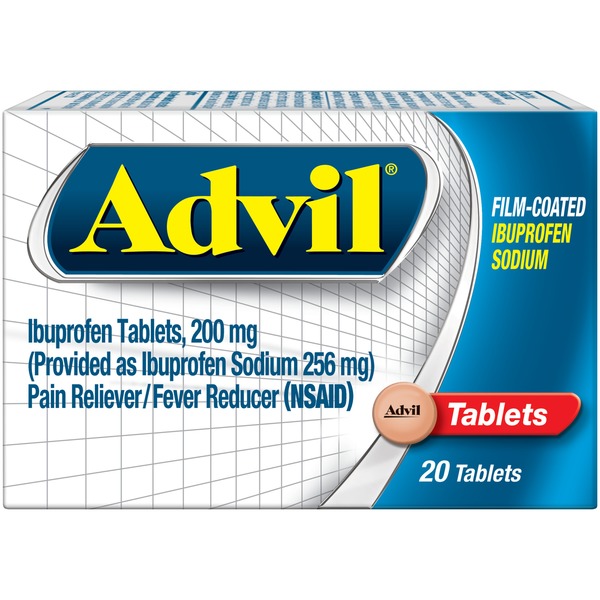 Muscles, Joints & Pain Relief Advil Ibuprofen 200mg Coated Tablets, Ibuprofen 200mg Coated Tablets hero