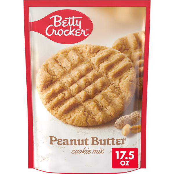 Doughs, Gelatins & Bake Mixes Betty Crocker Peanut Butter Cookie Mix hero