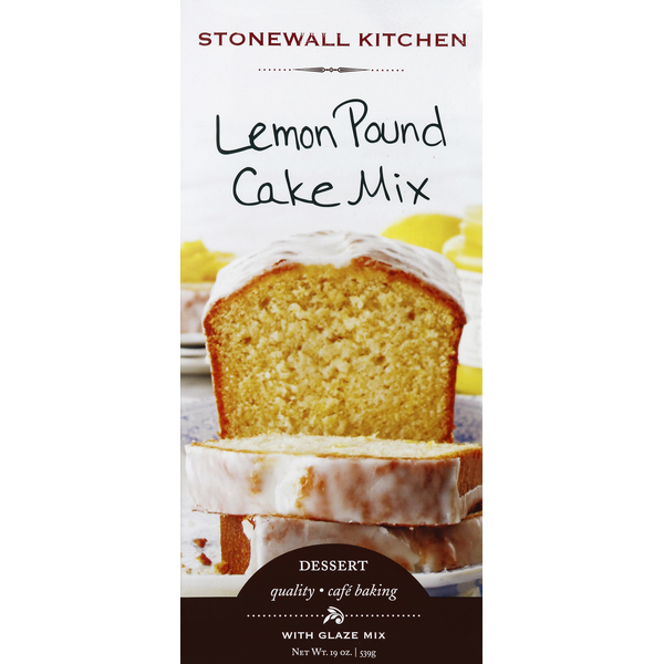 Baking Ingredients Stonewall Kitchen Pound Cake Mix, Lemon hero