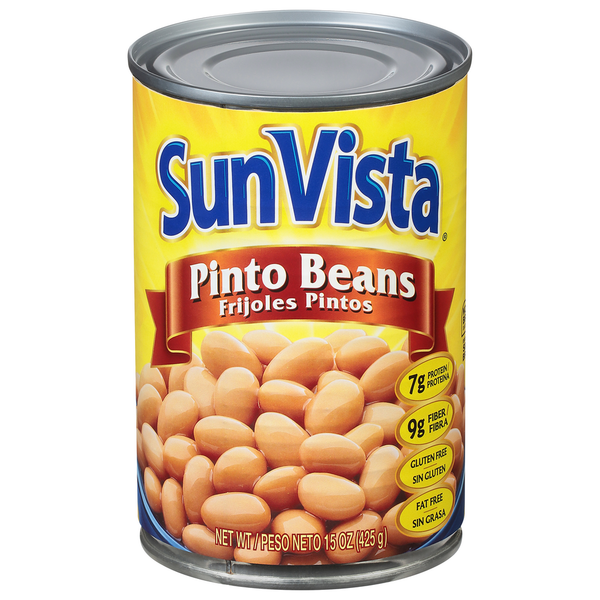 Canned Meals & Beans SunVista Pinto Beans hero