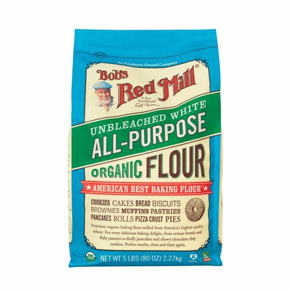 Baking Supplies & Decor Bob's Red Mill White All-Purpose Flour, Unbleached, Organic hero