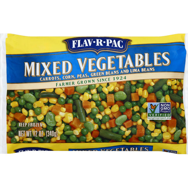 Frozen Vegan & Vegetarian Flav R Pac Frozen Mixed Vegetables hero