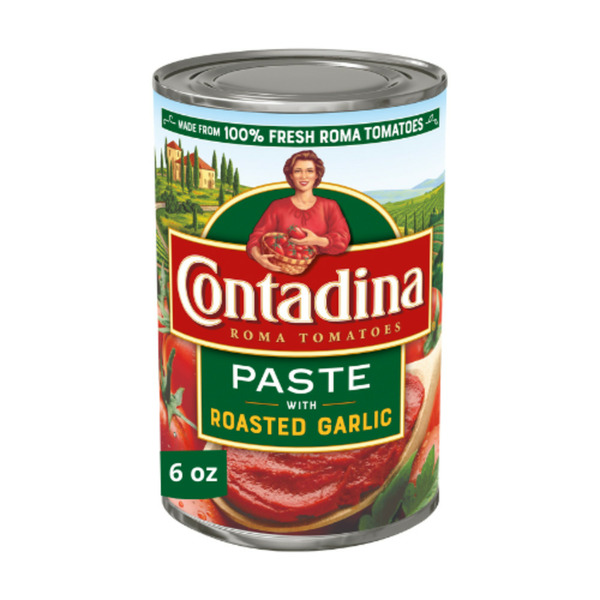 Canned/Jarred Vegetables Contadina Tomato Paste with Roasted Garlic hero