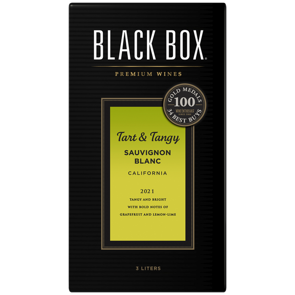 White Wine Black Box Wines Tart and Tangy Sauvignon Blanc White hero