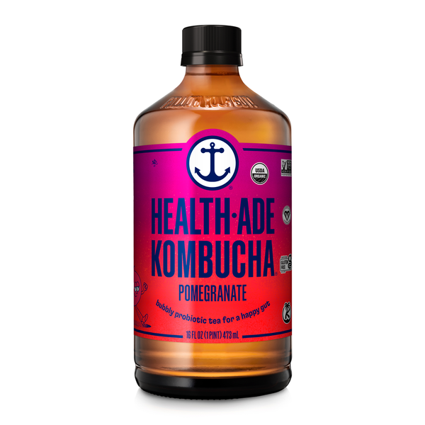 Tea Health-Ade Kombucha, Pomegranate hero