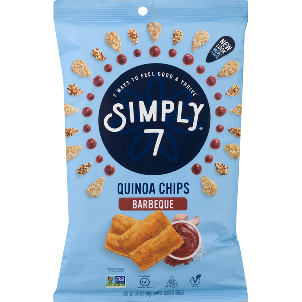 Chips & Pretzels Simply 7 Quinoa Chips, Barbeque hero