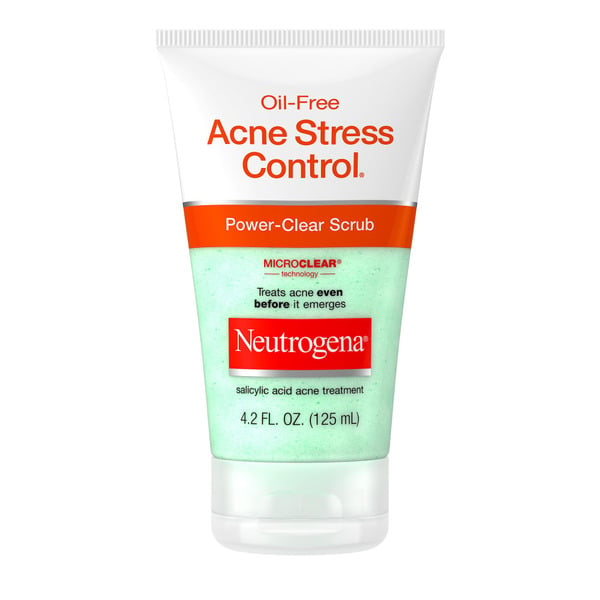 Facial Care Neutrogena Oil-Free Acne Stress Control Power-Clear Scrub hero