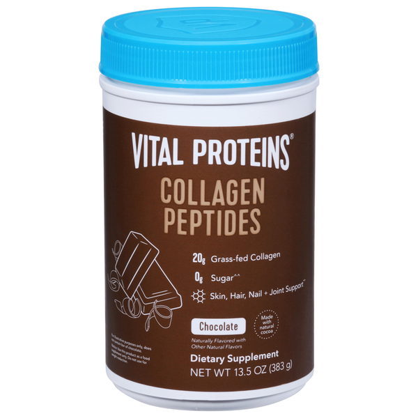 Dietary Supplements Vital Proteins Collagen Peptides, Chocolate hero