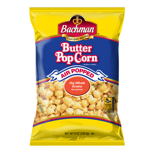 Popcorn & Jerky Bachman Butter PopCorn Air Popped hero