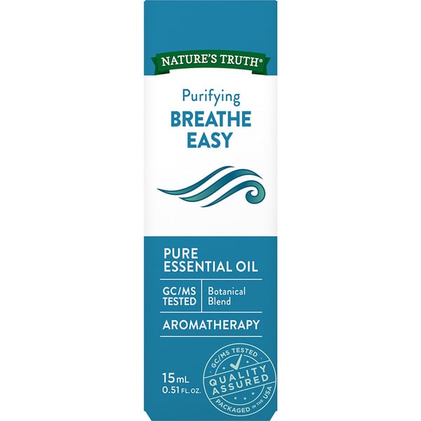 Aromatherapy Nature's Truth Breathe Easy Essential Oil hero