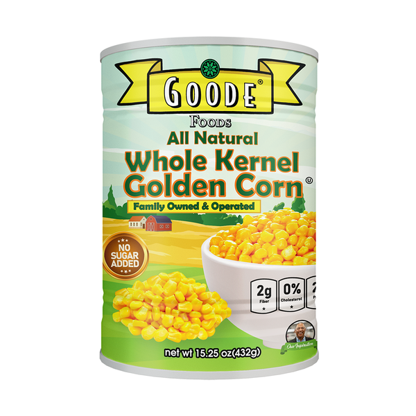 Canned & Jarred Vegetables Goode  Foods Corn, Golden, Whole Kernel hero