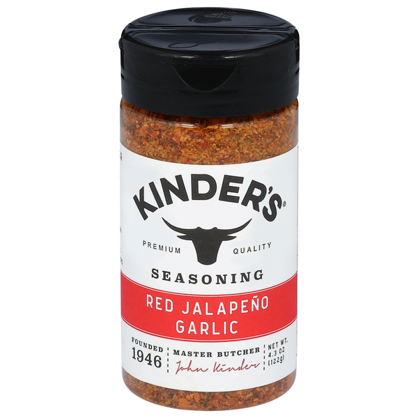 Kinder's Red Jalapeno Garlic hero