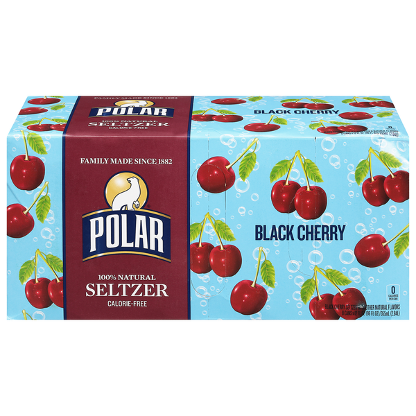 Polar Seltzer  Black Cherry hero