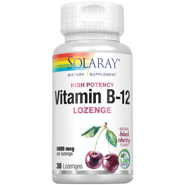 Vitamin B Solaray Vitamin B-12 hero