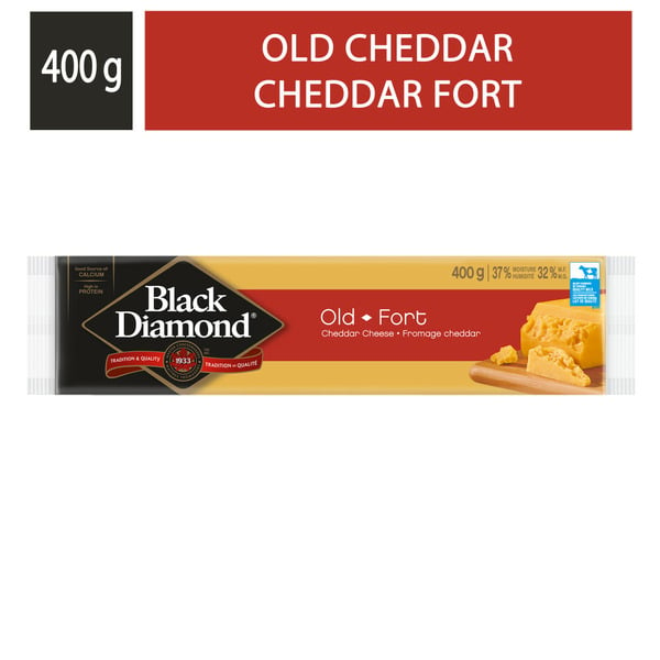 Specialty Cheeses Black Diamond Cheddar Cheese Coloured Old hero