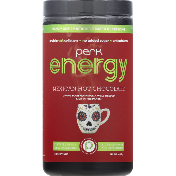 Cocoa & Drink Mixes Perk Energy, Mexican Hot Chocolate hero