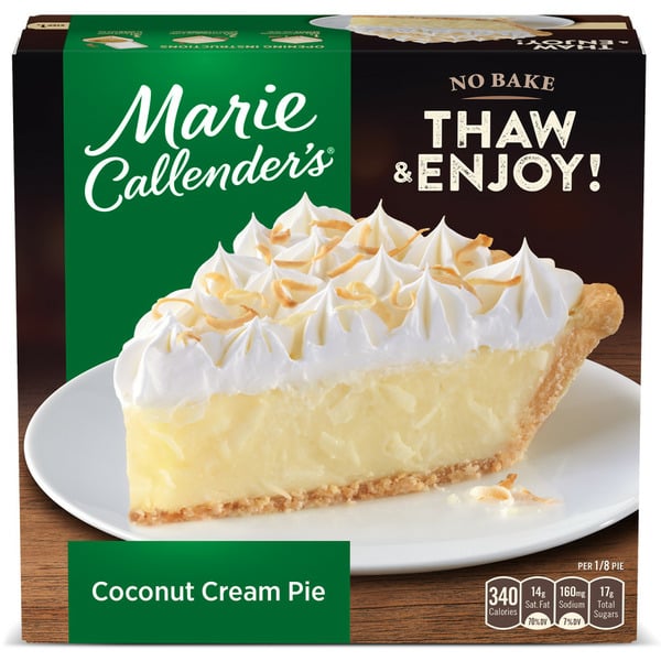 Frozen Dessert Marie Callender's Coconut Cream Pie Frozen Dessert hero