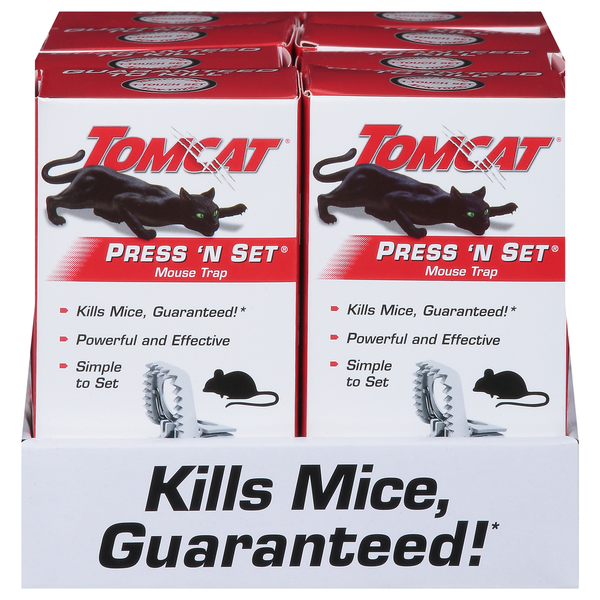 Cat Food & Care Tomcat Mouse Traps, Disposable hero