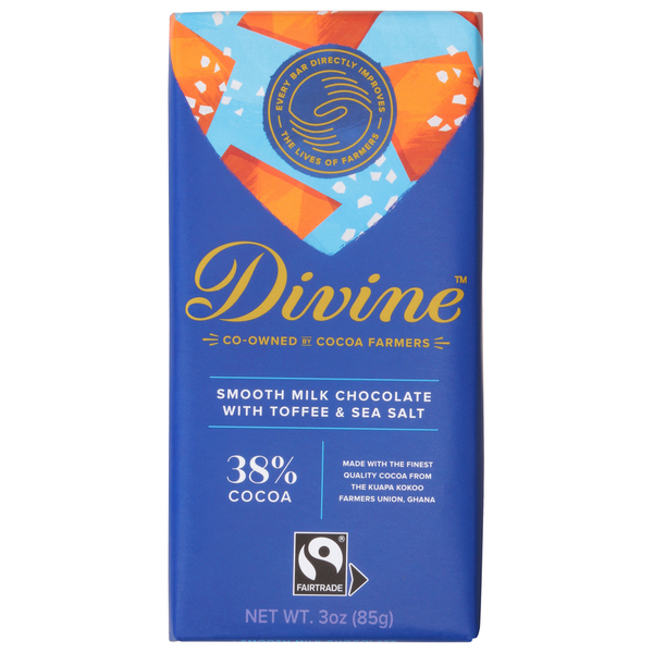 Candy & Chocolate Divine Milk Chocolate, Smooth hero