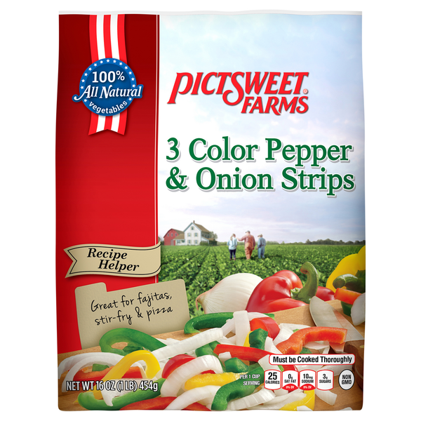 Frozen Produce Pictsweet Farms Recipe Helper Pepper & Onion Strips hero