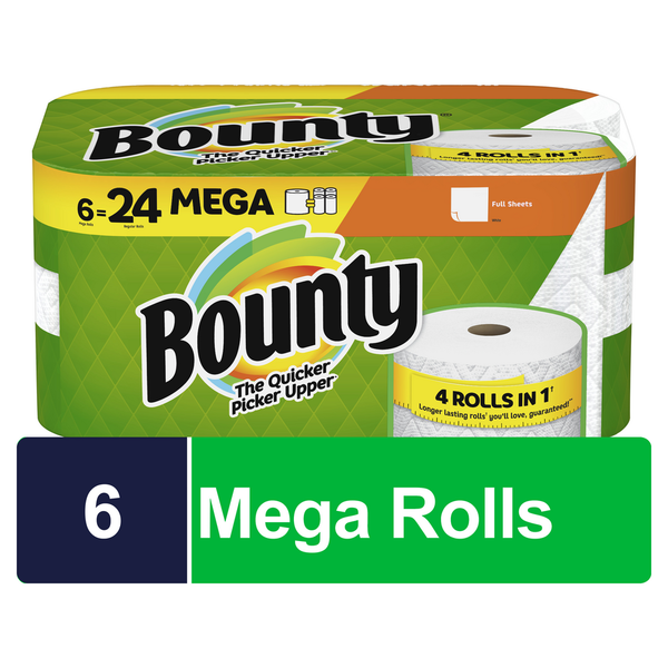 Paper Goods Bounty Full Sheet Paper Towels hero