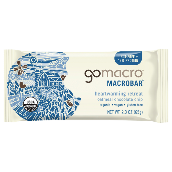 Energy & Granola Bars GoMacro MacroBar, Oatmeal Chocolate Chip hero