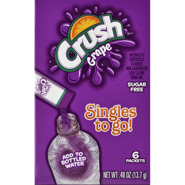 Cocoa & Drink Mixes Crush Drink Mix, Grape hero