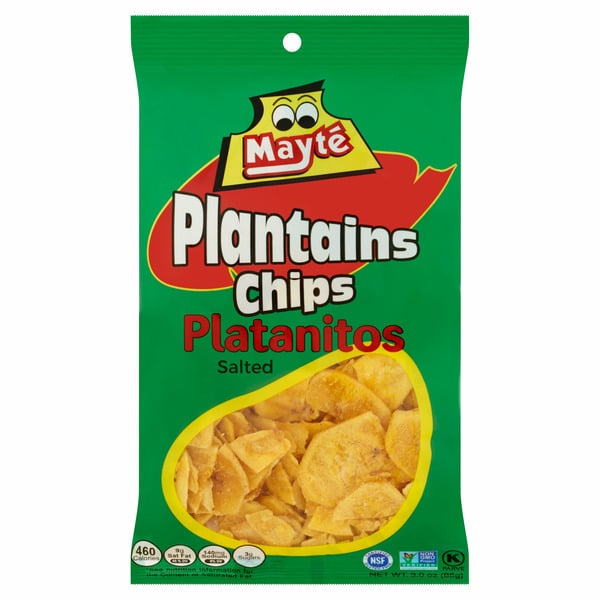 Fruit & Vegetable Snacks Mayté Salted Plantains Chips hero