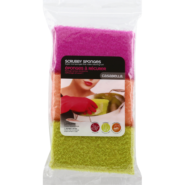 Cleaning Products Casabella Sponges, Scrubby hero