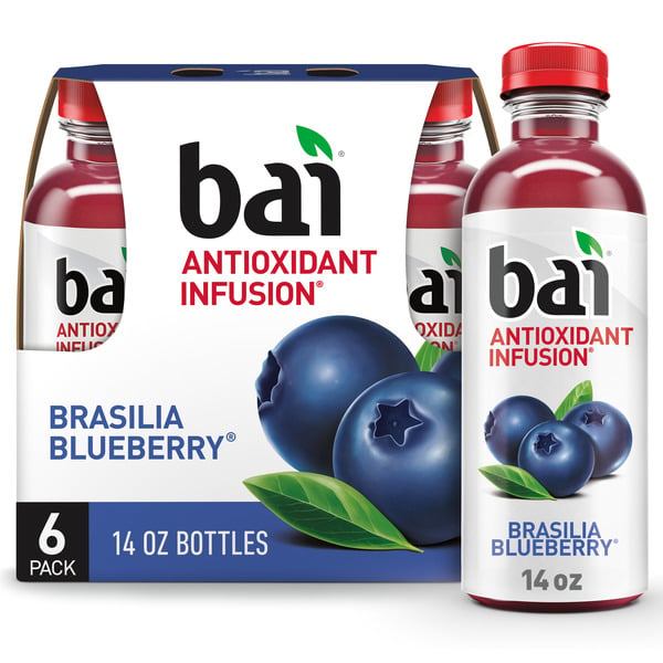 Energy & Sports Drinks Bai Brasilia Blueberry, Antioxidant Infused Beverage hero