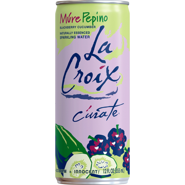 Water, Seltzer & Sparkling Water LaCroix Sparkling Water, Blackberry Cucumber hero