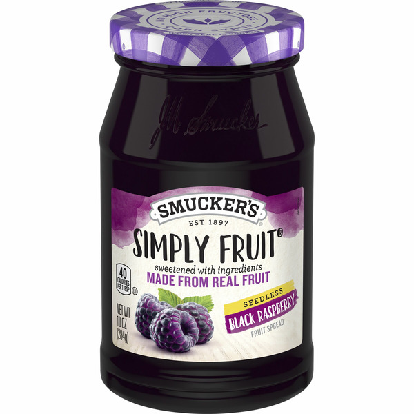 Spreads Smucker's Simply Fruit hero