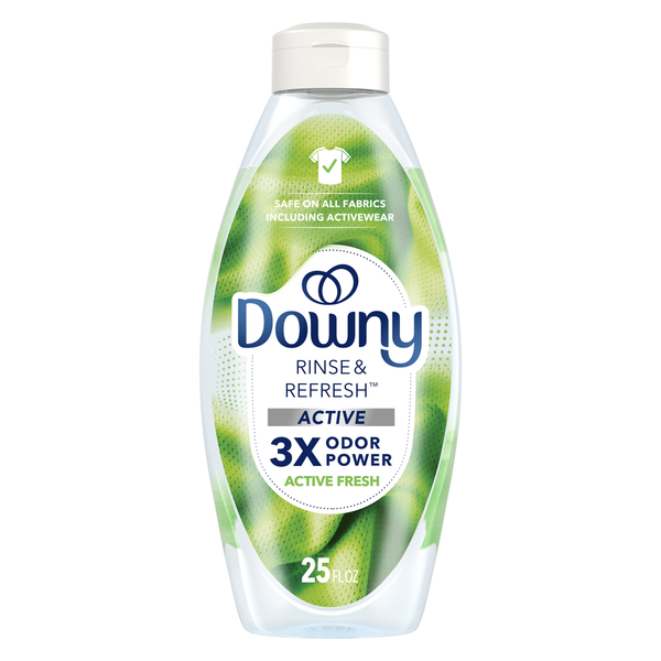 Laundry Downy Rinse & Refresh Laundry Odor Remover, Active Fresh hero