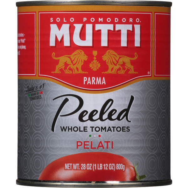 Canned & Jarred Vegetables Mutti Tomatoes, Whole, Peeled hero