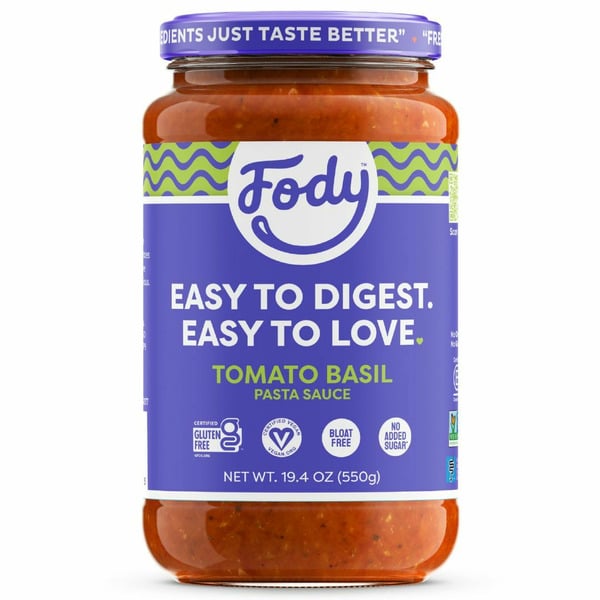 Pasta Sauce Fody Tomato Basil Sauce hero