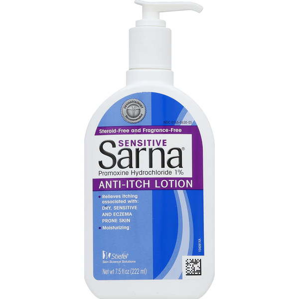 First Aid Sarna Anti-Itch Lotion, Sensitive hero