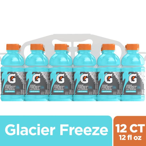 Energy & Sports Drinks Gatorade Frost Glacier Freeze Thirst Quencher - Pack hero