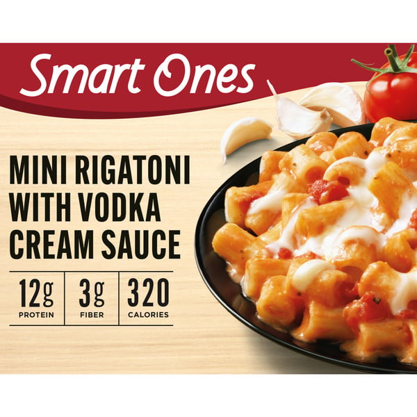 Meals Smart Ones Mini Pasta with Tomato Vodka Cream Sauce & Mozzarella Cheese Frozen Meal hero