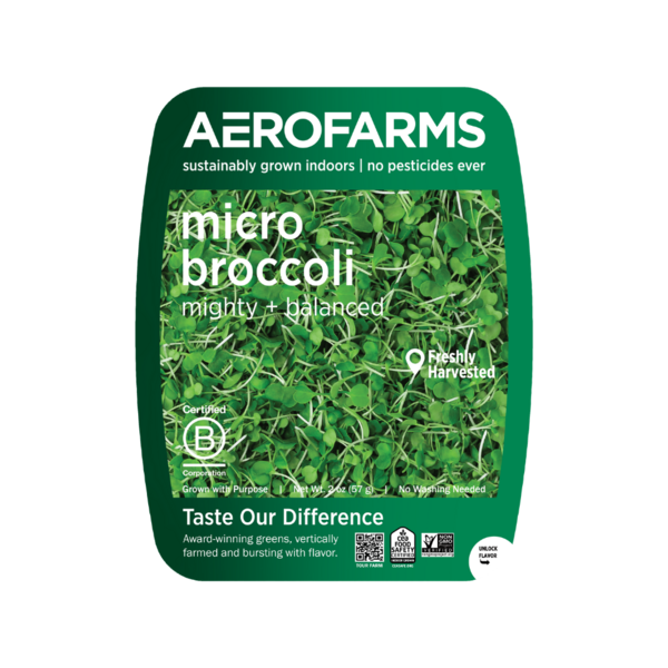 Fresh Herbs AeroFarms Micro Broccoli hero