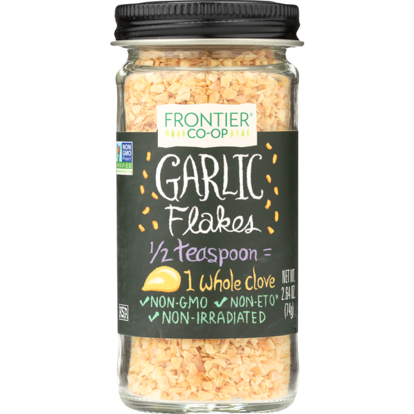 Spices & Seasonings Frontier Co-op Garlic Flakes hero