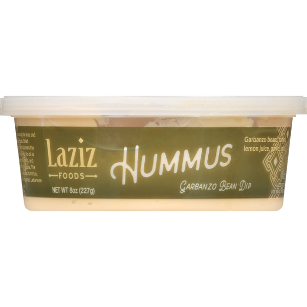 Laziz Foods Hummus, Garbanzo Bean Dip hero