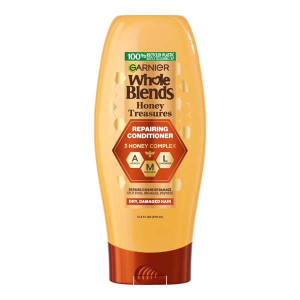 Shampoo & Conditioners Garnier Honey Treasures Repairing Conditioner, Dry, Damaged Hair, hero