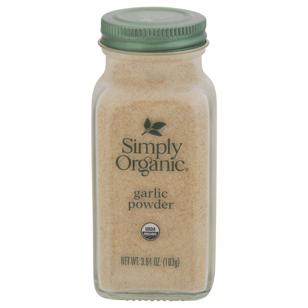 Spices & Seasoning Simply Organic Garlic Powder hero