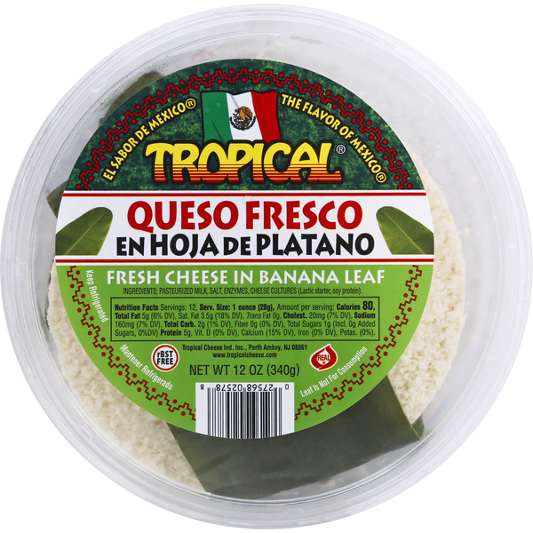 Cheese Tropical Cheese, Queso Fresco hero