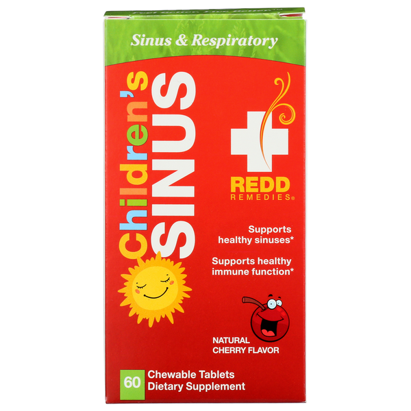 Cold, Flu & Allergy Redd Remedies Children's Sinus Support hero