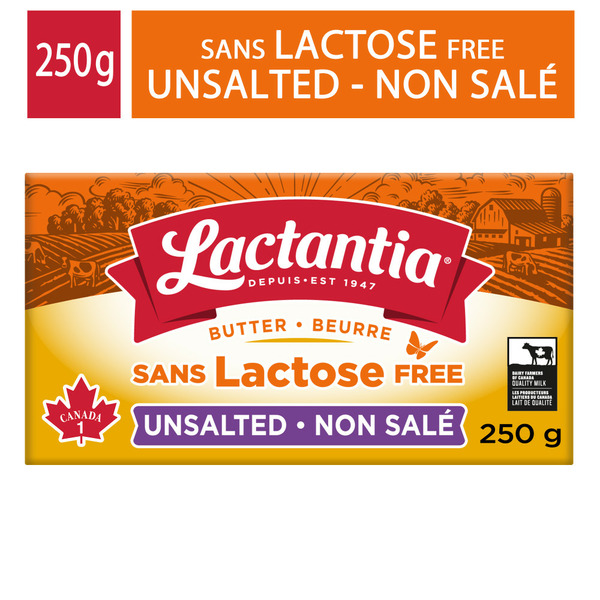 Butter Lactantia Lactose Free Butter Unsalted hero