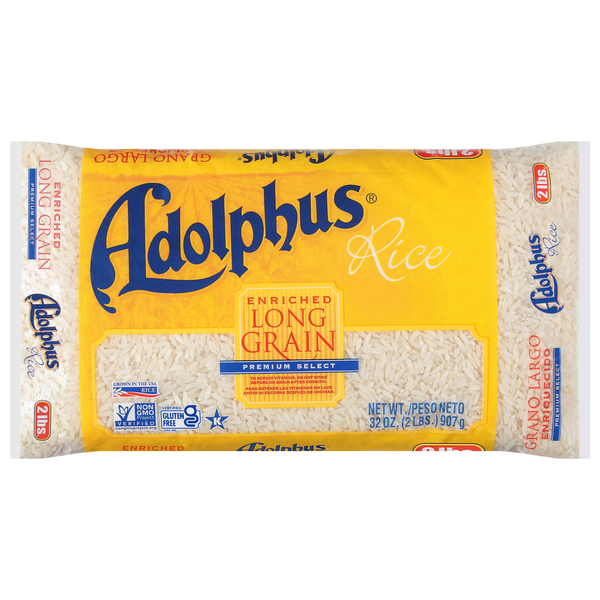 Grains, Rice & Dried Goods Adolphus Rice, Enriched, Long Grain hero