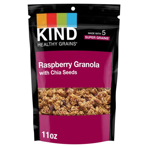 Cereal KIND Healthy Grains Clusters Raspberry hero