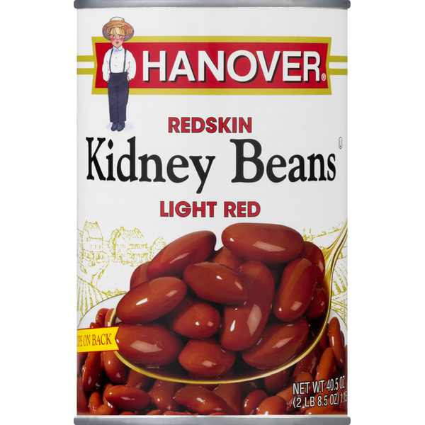 Canned Meals & Beans Hanover Kidney Beans, Red Skin, Light Red hero